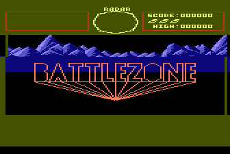 Battlezone (Prototype) Title Screen